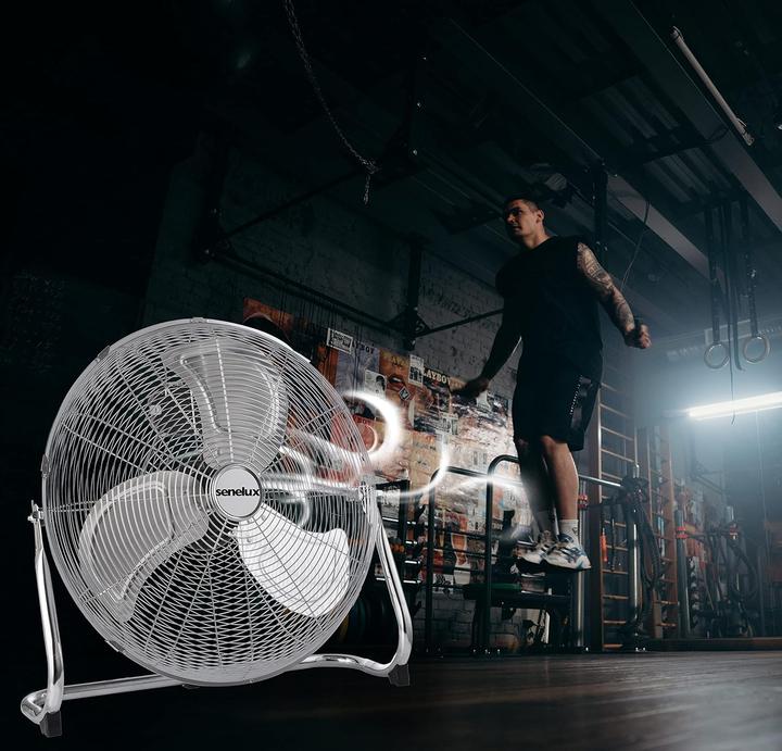 Produktbild Senelux Tragbarer Bodenventilator (55 dB)