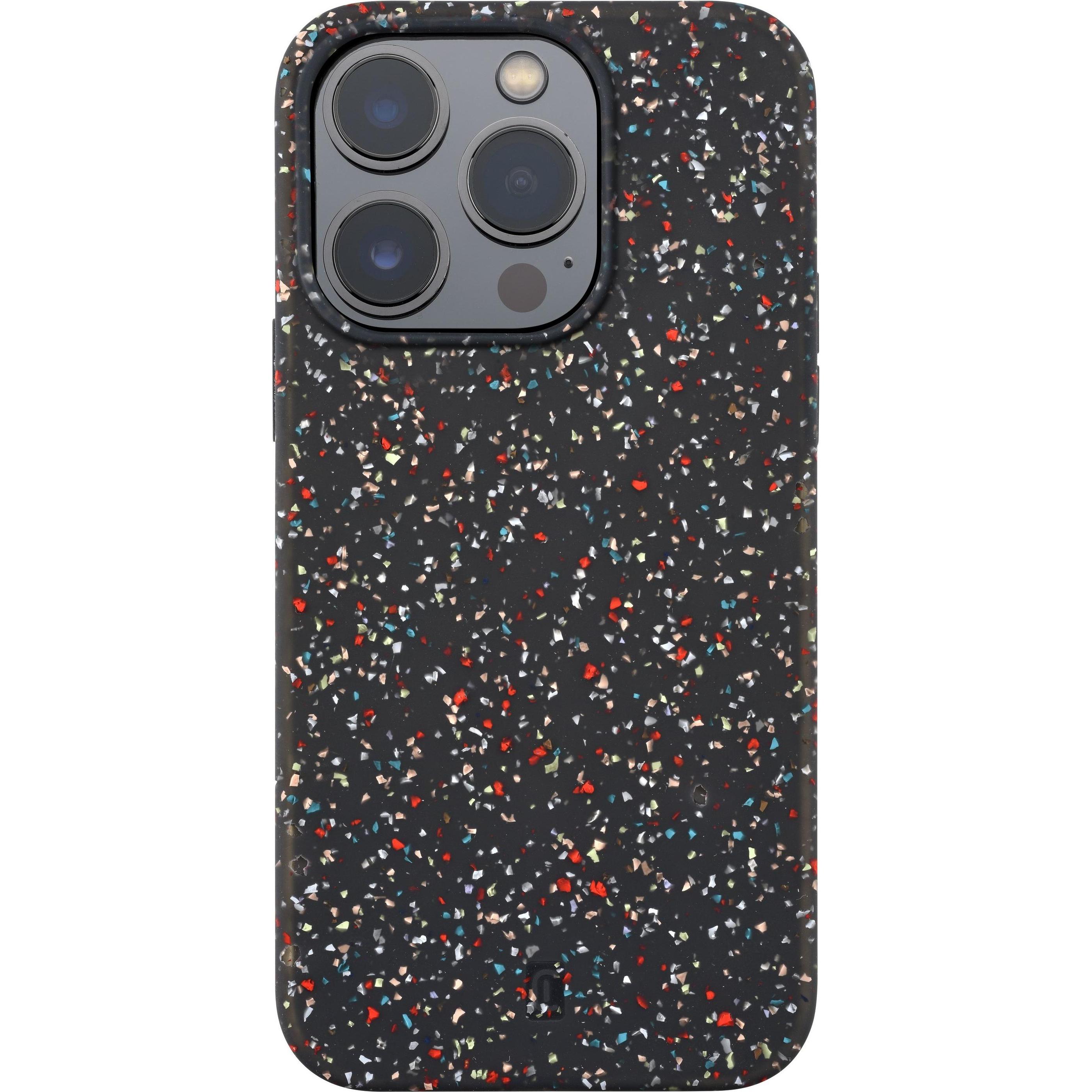 Cellularline Sensation Dots Case (Apple iPhone 14 Pro), Smartphone Hülle, Schwarz