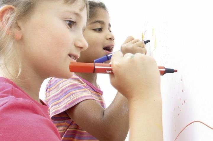 Actual product image STABILO Trio Scribbi Spring-loaded triangular felt-tip pen (8 x)