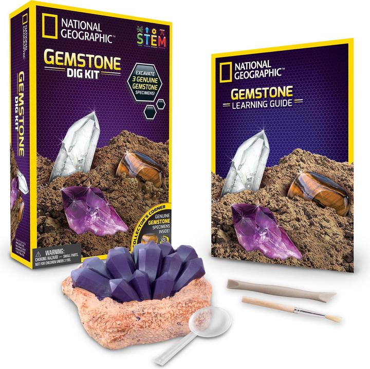 Produktbild National Geographic set Gemstone Dig Kit, NGGEM