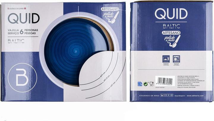 Actual product image Quid Geschirr Baltic 18 Stücke (18 pcs.)