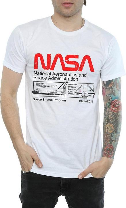Actual product image Nasa Mens Space Shuttle Cotton T-Shirt (3XL)