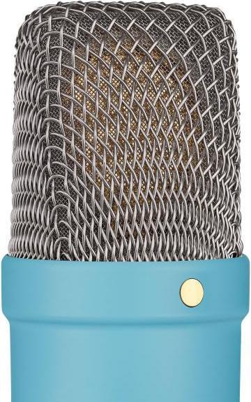 Produktbild RØDE NT1 Signature Blue Studio-Mikrofon Blau mit XLR-Kabel Blau