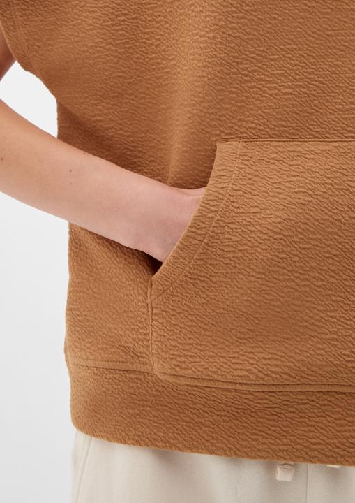 Produktbild s.Oliver Sweatshirt Hoodie mit kurzen Ärmeln (40)