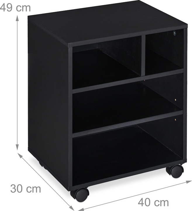 Image du produit Relaxdays Caisson-de-bureau (40 x 30 x 49 cm)