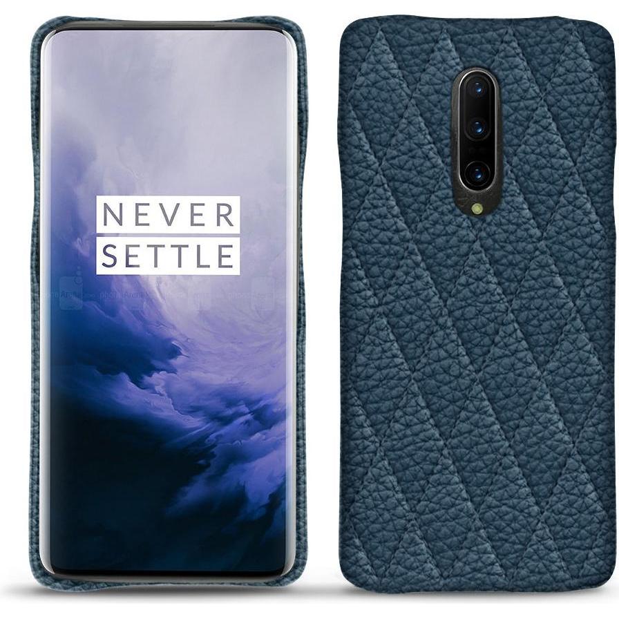 Noreve Lederschutzhülle (OnePlus 7 Pro), Smartphone Hülle, Blau