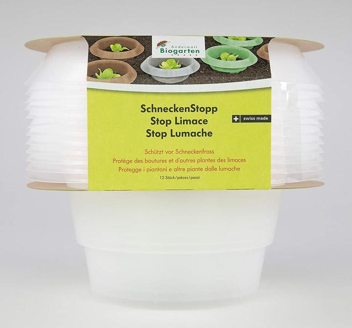 Andermatt SnailStop PP, pack of 12 pieces, transparent