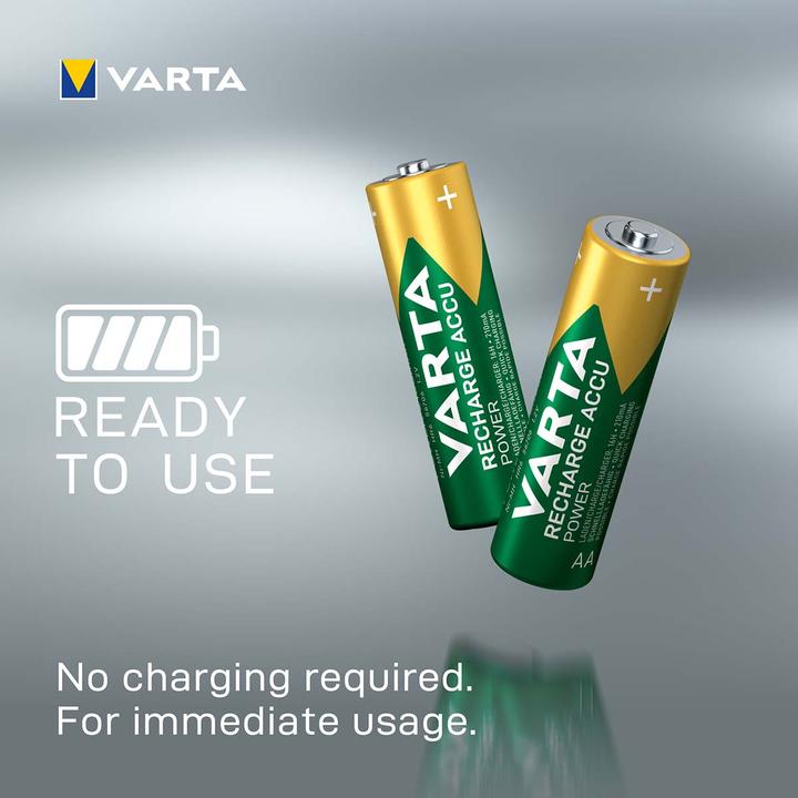 Actual product image Varta Recharge Accu Power (4 pcs., AA, 2600 mAh)