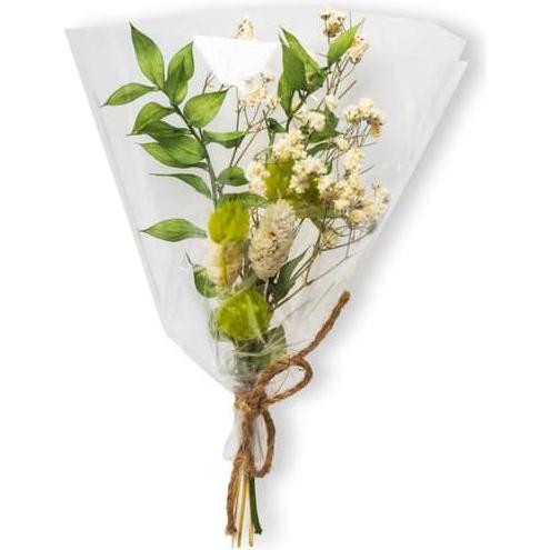 Philippe, Vase, Mini-Trockenbouquet - apfelgrün - ca. 15 cm