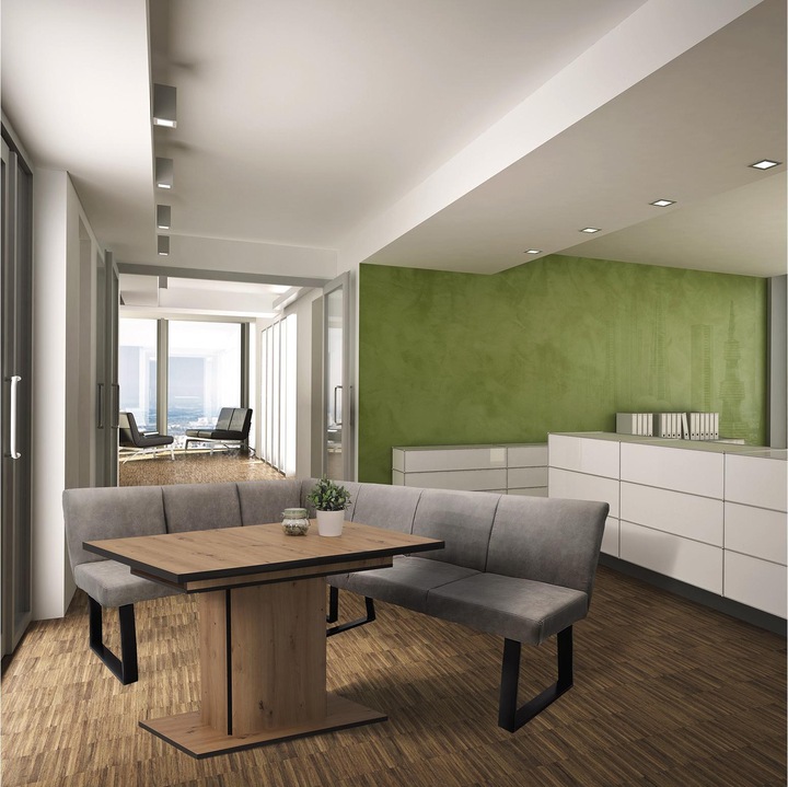 Actual product image HTI-Living Eckbank 152 x 192 cm Vemal kurzer Schenkel links (192 cm)