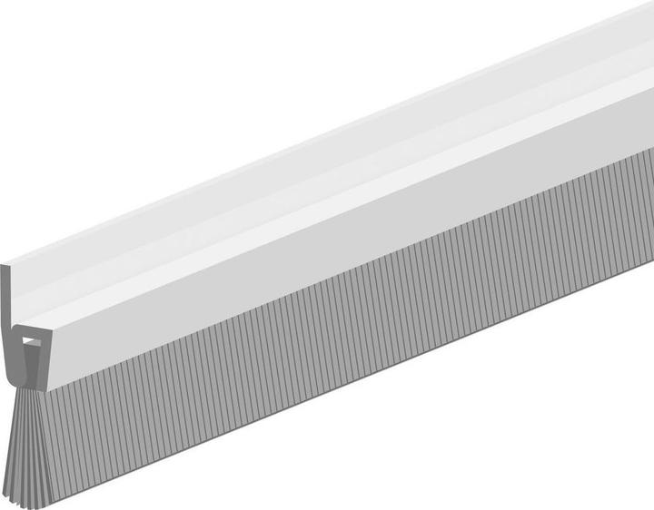 Magni Brush seal IBS 40 R Aluminium retaining profile with horsehair brush Door brush 1 m