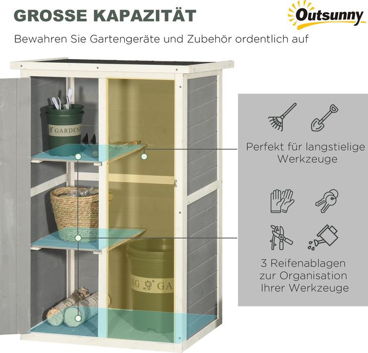 Immagine prodotto Outsunny Capanno degli attrezzi