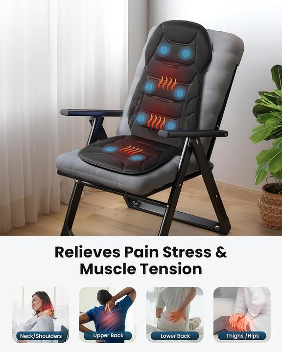 Actual product image Comfier Heat Massage Pillow