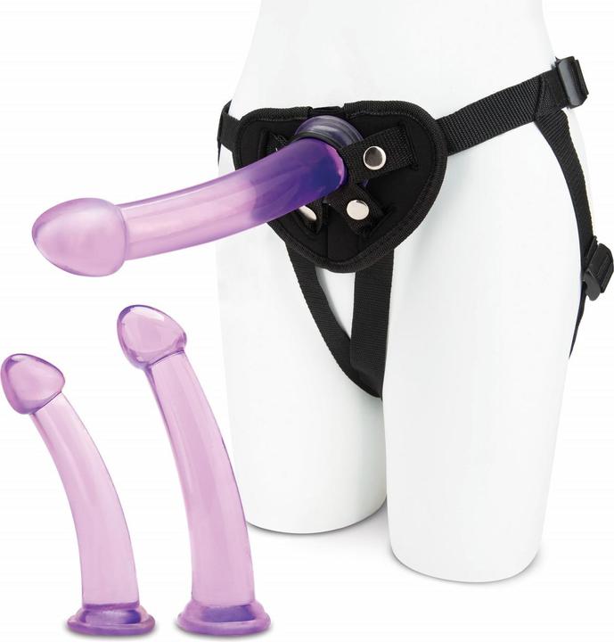 Immagine prodotto Lux Fetish Size Up, set di addestramento con dildo e imbracatura a 3 pezzi per il pegging