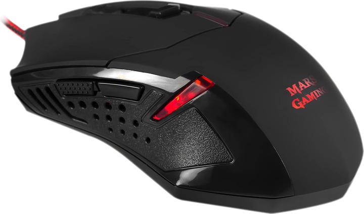 Produktbild Mars Gaming MCP1 Tastatur Schwarz, Rot (US, Kabelgebunden)