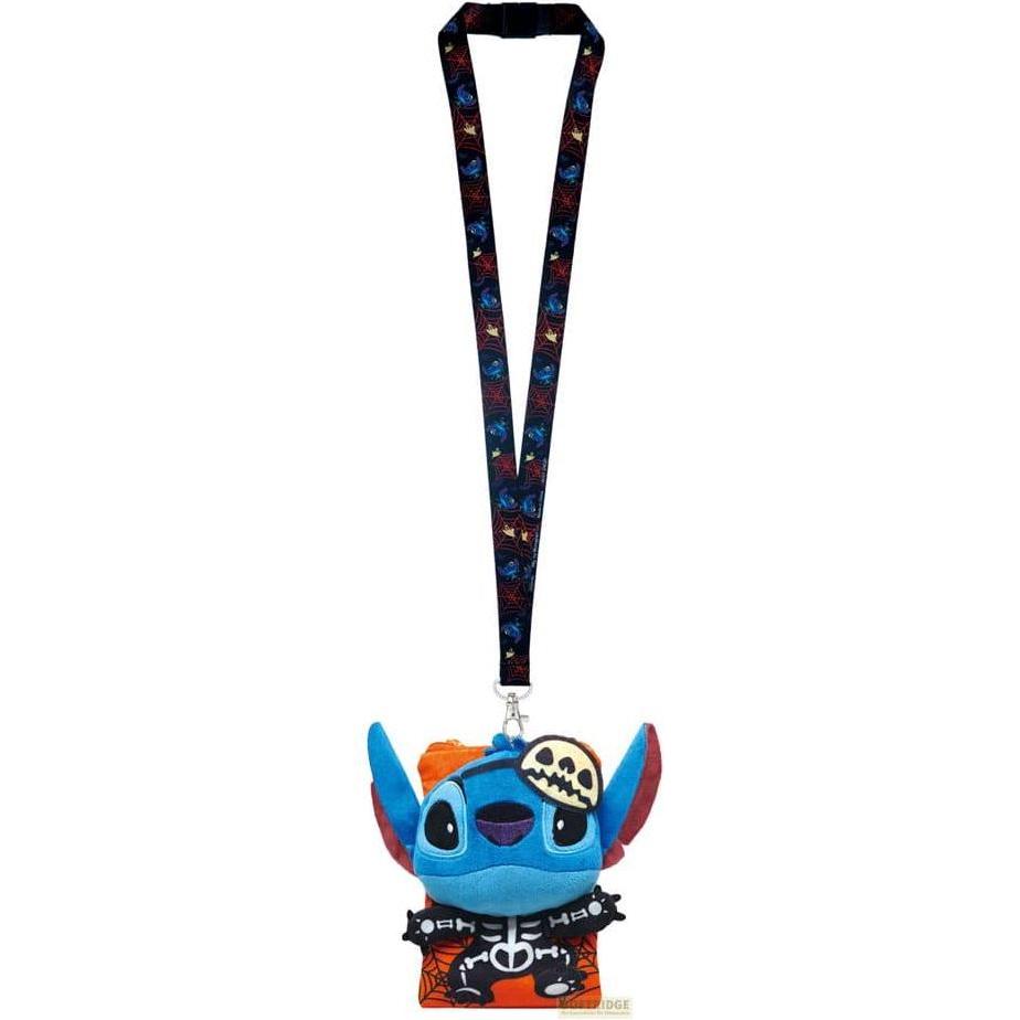 Monogram Int., Portachiavi, Lilo & Stitch Schlüsselband Stitch Skeleton mit Kartenhaltertasche