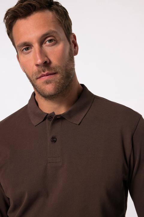 Produktbild JP1880 Poloshirt, Basic, Langarm, Piqué (7XL)