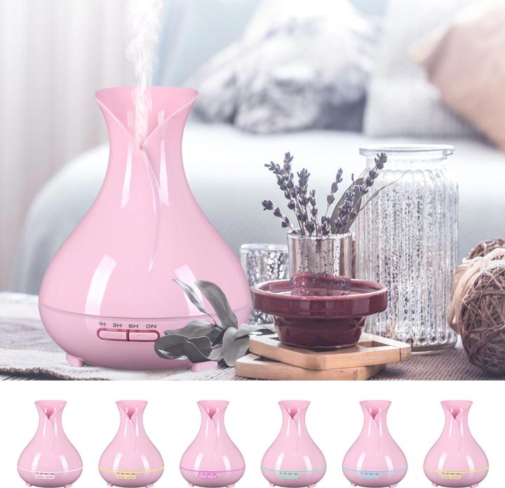 Actual product image Sixtol Aroma Diffuser Vulcan Pink Gloss 350ml (350 ml)