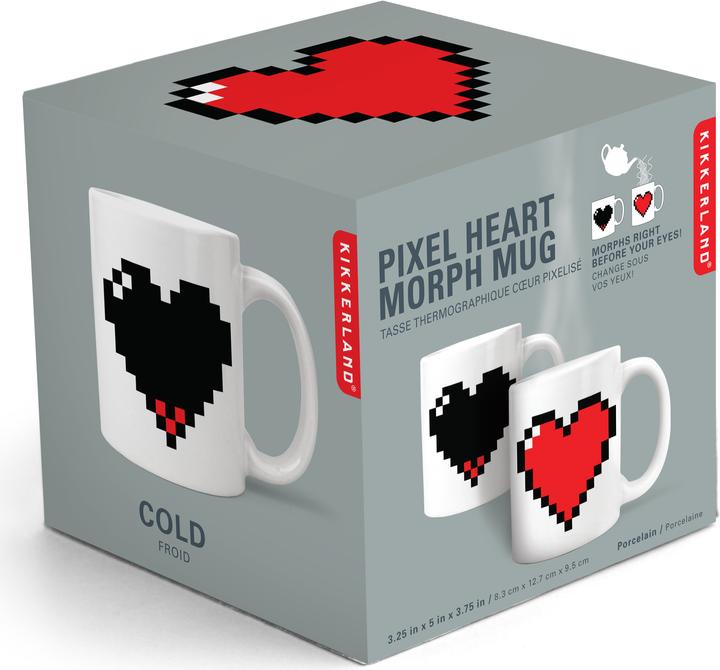 Produktbild Kikkerland Tasse Herz (355 ml, 1x)