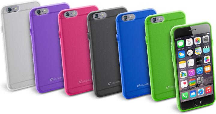 Produktbild Cellularline Rubber case for iPhone 6 4.7, green (Apple iPhone 6, Apple iPhone 6s)