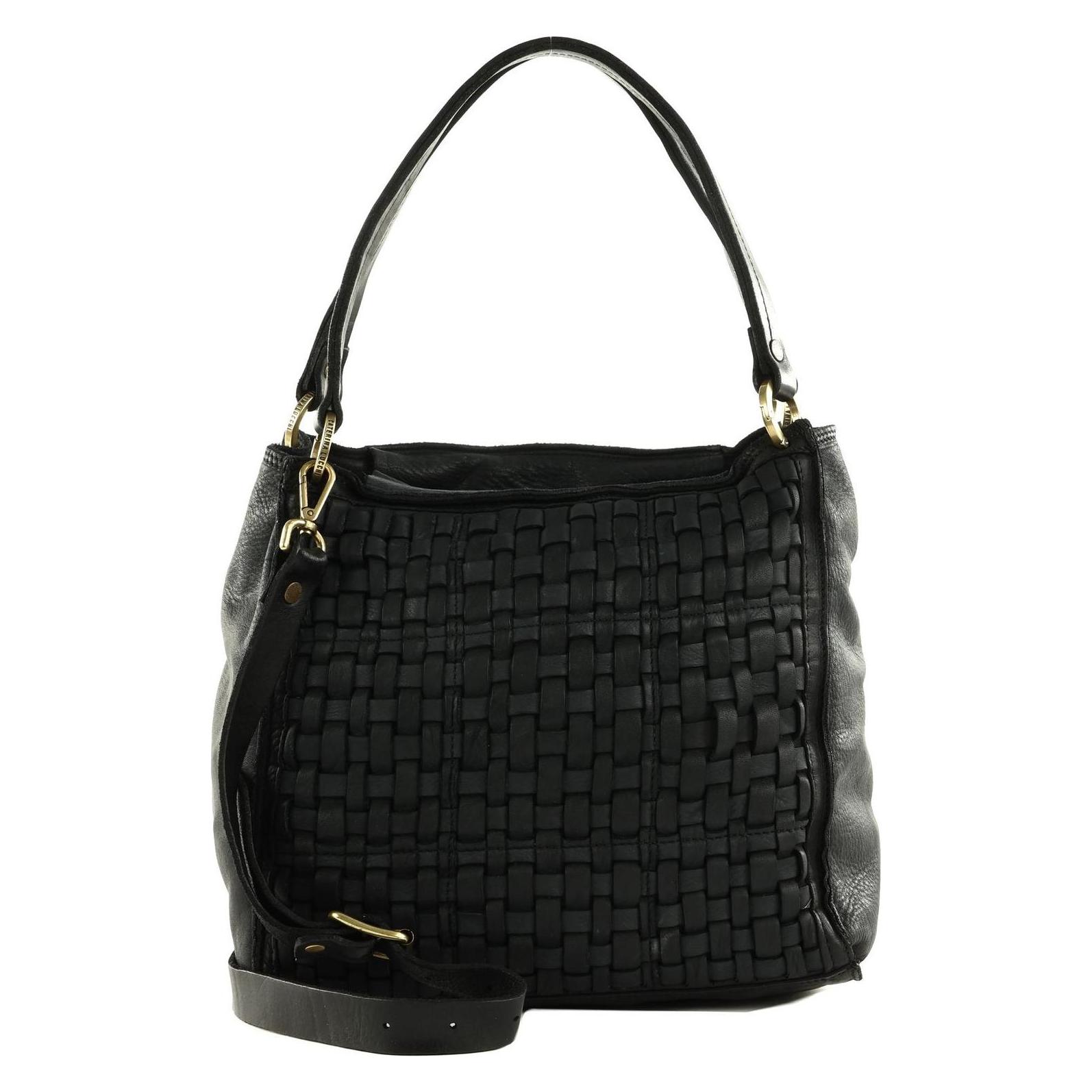 Caterina Lucchi, Damen, Handtasche, Anna Shopping Bag, Schwarz