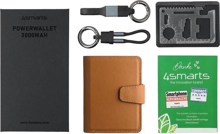 Image du produit 4smarts Banque d'alimentation PowerWallet 3000mAh (3000 mAh, 10 W, 11.10 Wh)