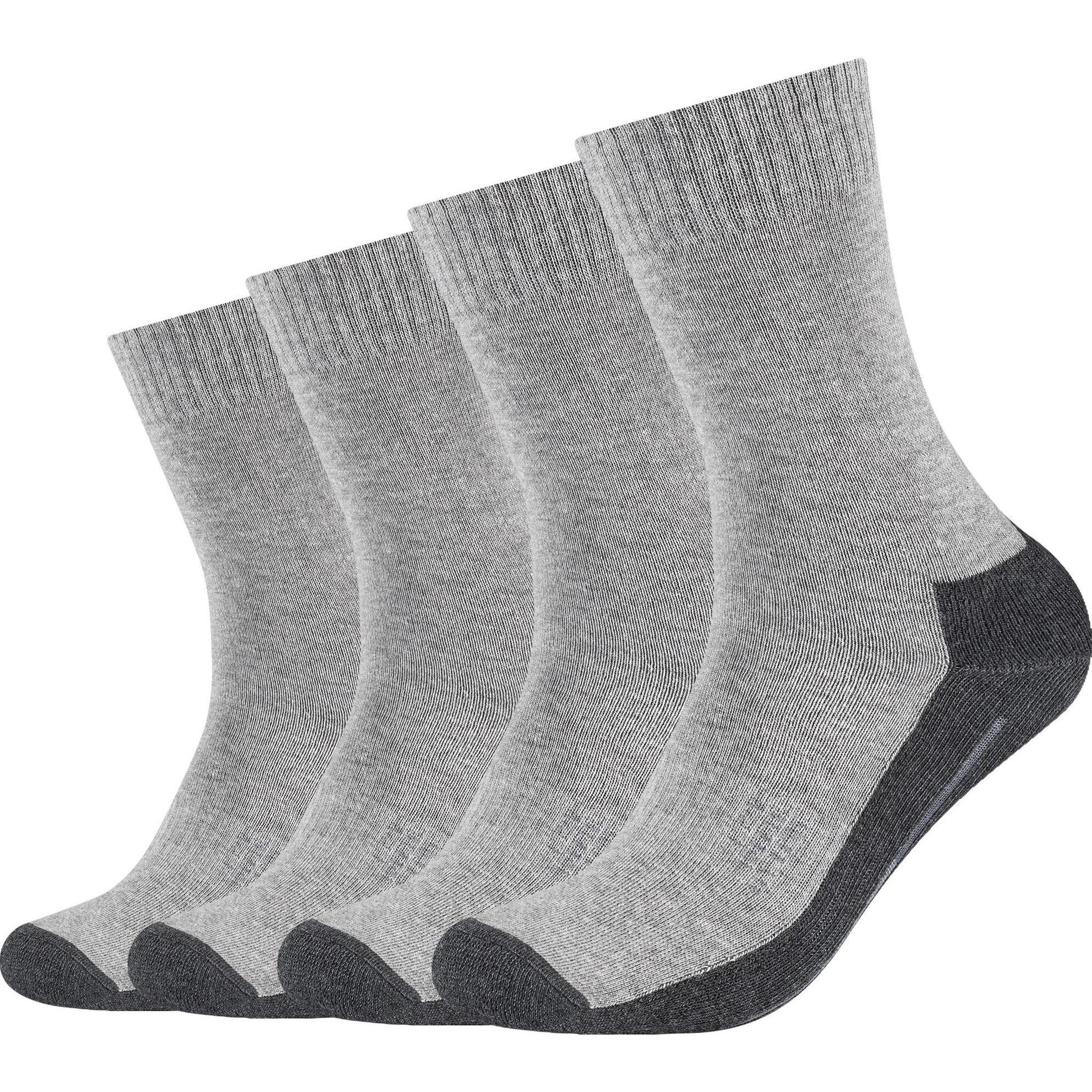 Camano, Unisex, Socken, Pro tex function, Grau, (4er Pack, 39 - 42)