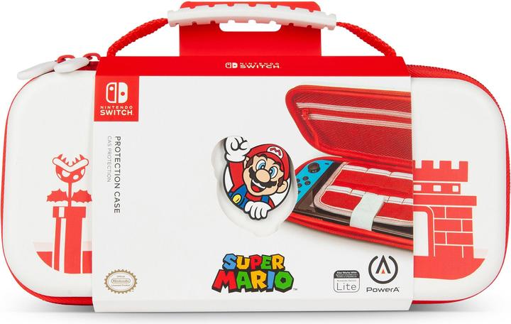 Produktbild PowerA Protection Case For Nintendo Switch Or Nintendo Switch Lite – Mario Red/White (Switch Lite, Switch OLED)