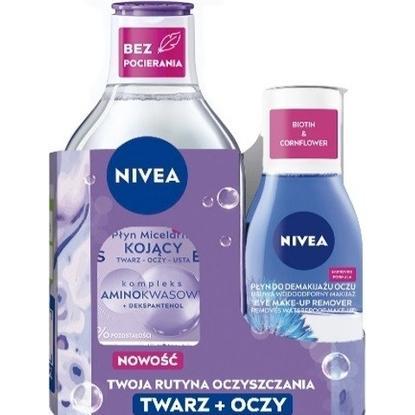 NIVEA, Pulizia viso, Micellar Water Duo Pack 400 Ml Eye Makeup Remover 125 Ml (Tonico per il viso)