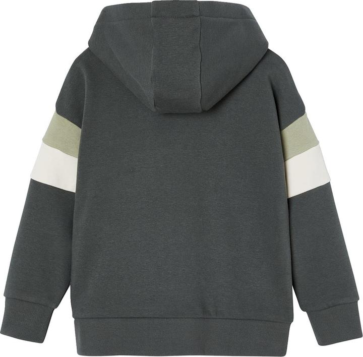 Produktbild Vertbaudet Jungen Kapuzensweatshirt mit Colorblock-Ärmeln (86)