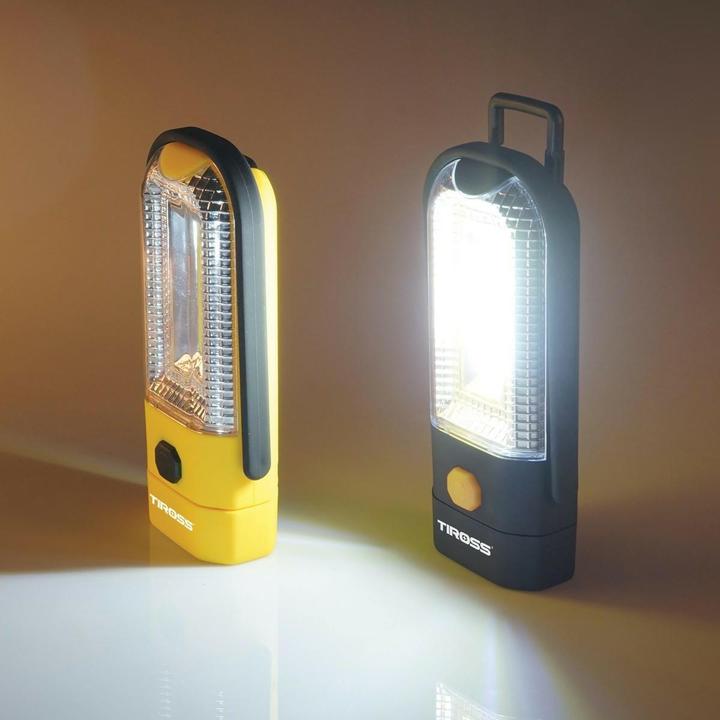 Actual product image MGA TIROSS LATARKA WIELOFUNKCYJNA 2x1W+3W COB LED TS1843