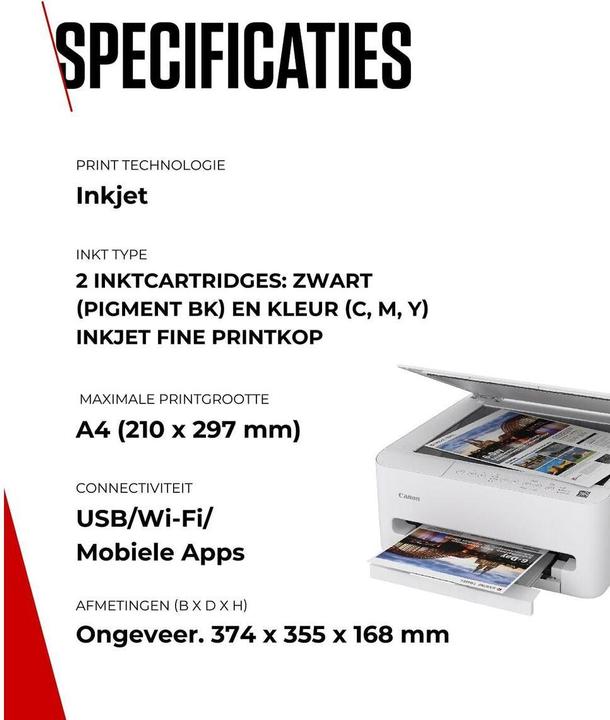 Produktbild Canon PIXMA TS4150i (Tintenpatrone, Farbe)