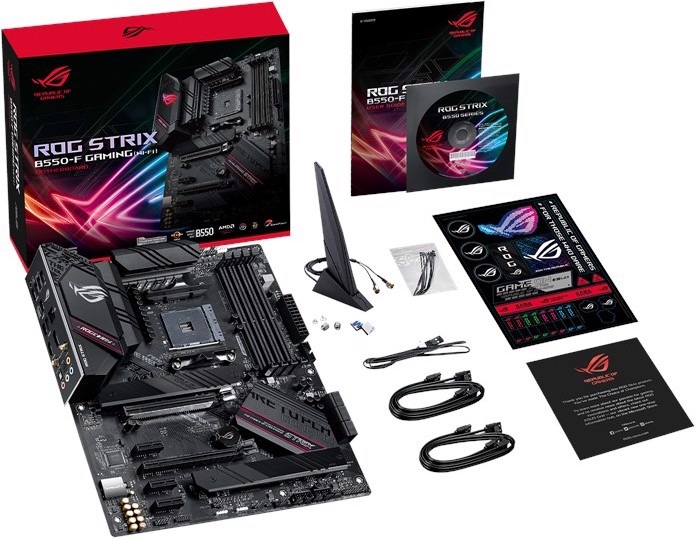 Produktbild ASUS ROG STRIX B550-F GAMING WI-FI (AM4, AMD B550, ATX)