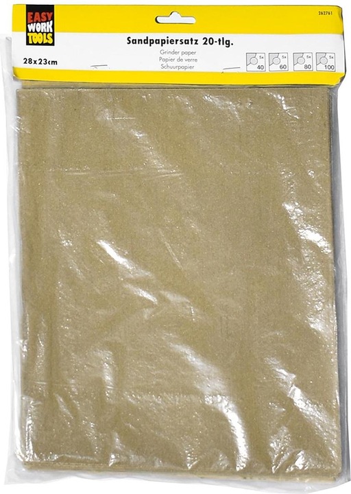 Produktbild Easy Work Sandpapiersatz (40, 60, 80, 100)