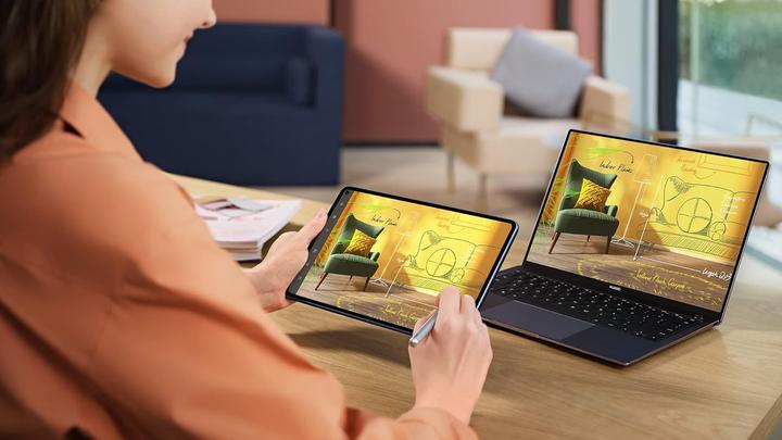 Actual product image Huawei MatePad Pro 108 WiFi 8 128 GB 30 months warranty (WLAN only, 10.80", 128 GB, Midnight Gray)