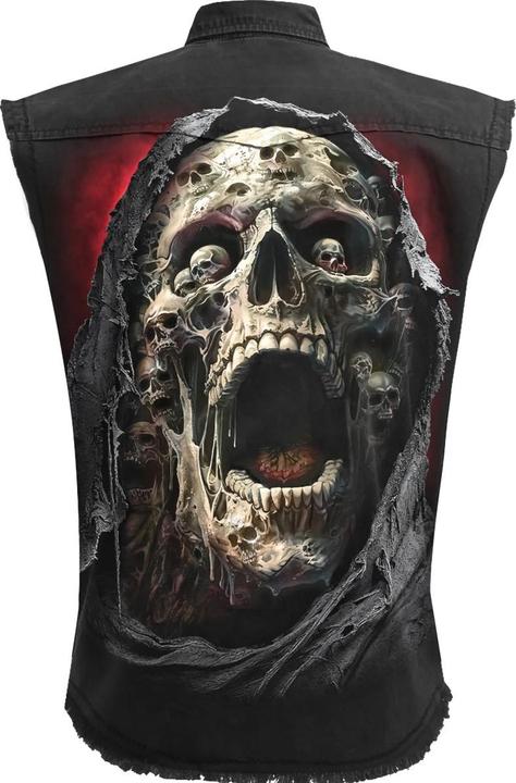 Immagine prodotto Spiral Screaming Death Camicia Senza Maniche Uomo (XL)