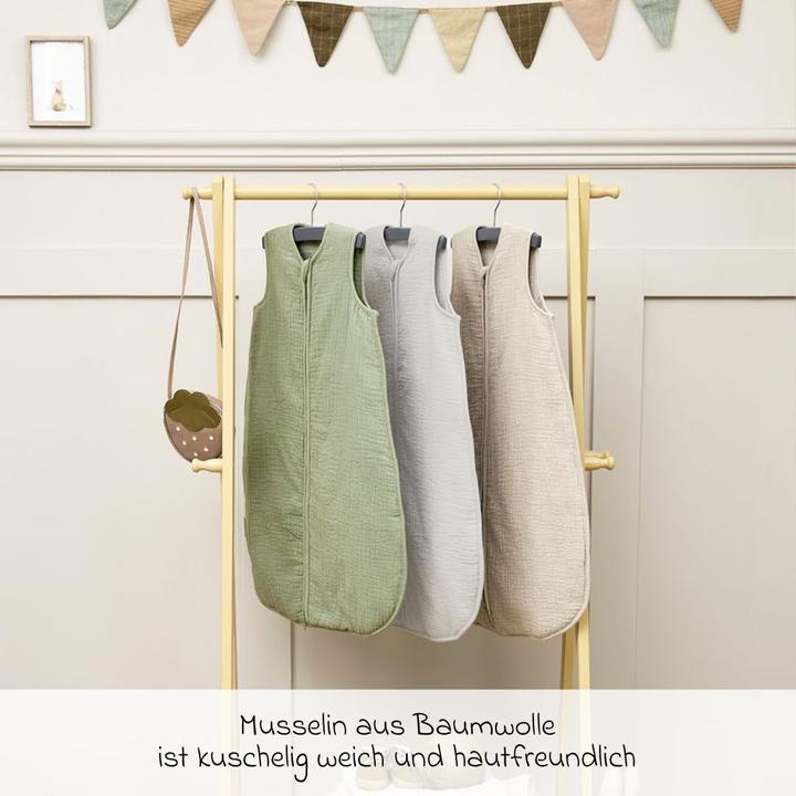 Produktbild Meyco Schlafsack winter - pre-washed musselin (110 cm)