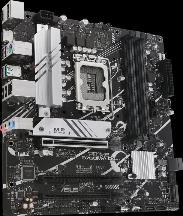 Produktbild ASUS PRIME B760M-A D4-CSM (LGA 1700, Intel B760, mATX)