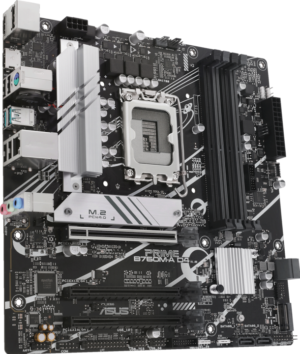 Actual product image ASUS PRIME B760M-A D4-CSM (LGA 1700, Intel B760, mATX)