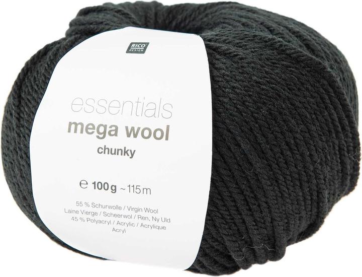 Immagine prodotto Rico Design Essentials Mega Wool Chunky, 100 g (125 m)