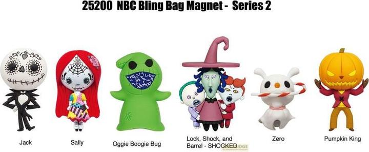 Produktbild Monogram Int. Nightmare before Christmas Magnete blind pack Series 2 Display (12) (12 x)