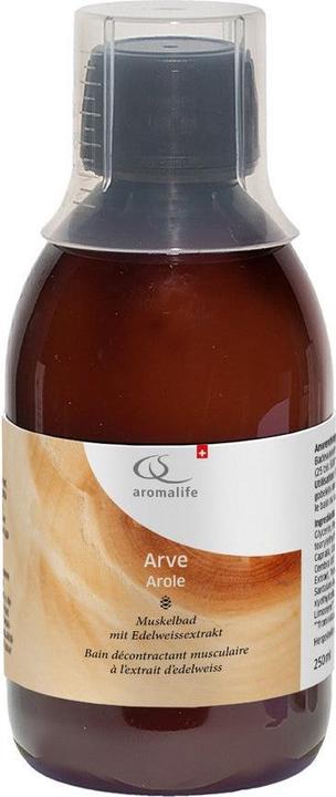 Produktbild Aromalife Arve Muskelbad mit EdelweissExtrakt (250 ml, Badeöl)