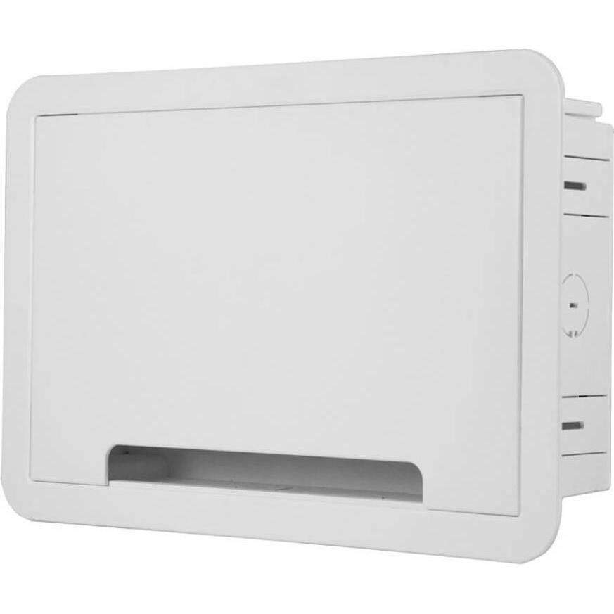 Sanus Scatola multimediale da parete da 9" (Muro), Supporto per monitor, Bianco