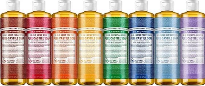 Actual product image Dr. Bronner's Pure Castile Liquid Soap Almond 475 ml (475 ml)