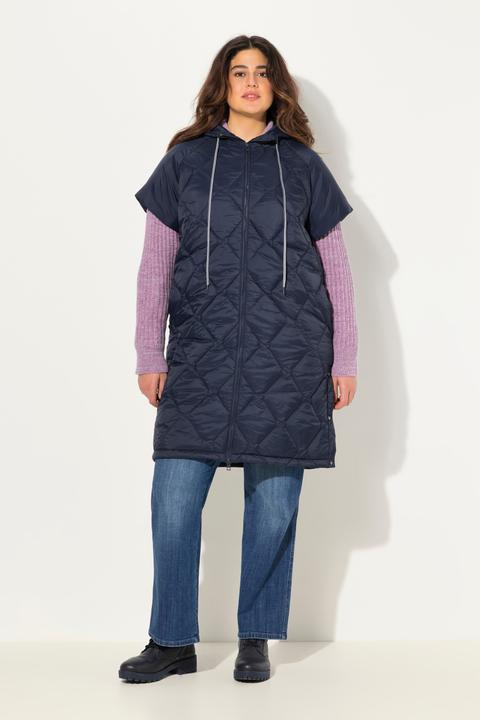 Produktbild Ulla Popken HYPRAR Steppweste, Tunnelzug, 2-Wege-Zipper, recycelt (56)