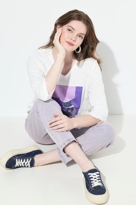 Immagine prodotto Ulla Popken Boyfriend jeans in denim elasticizzato e colorato (44)