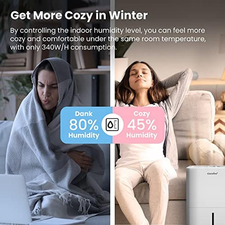 Immagine prodotto Comfee Deumidificatore Comf MDDN-12DEN7 wh (20 m², 12 l/24h)