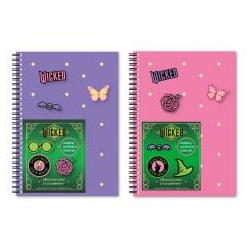 Beniamin, Quaderno + Bloc notes, A5/80K Notebook mit Wicked Pins (A5)