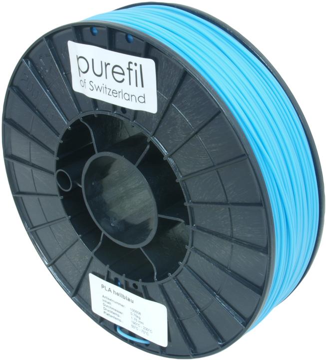 Image du produit Purefil Filament (PLA, 1.75 mm, 750 g, Bleu)