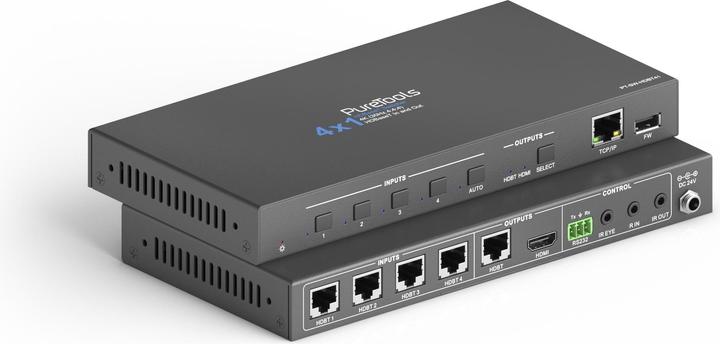 Image du produit Puretools Commutateur PT-SW-HDBT41 HDBaseT